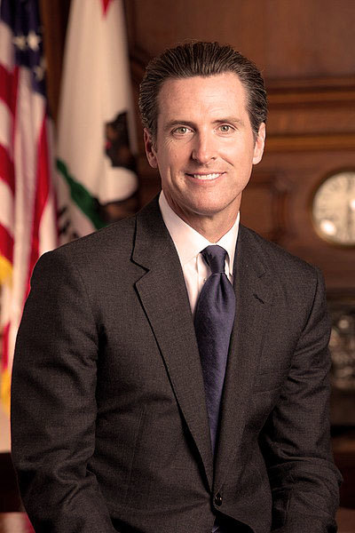 Gobernador de California Gavin Newsom
