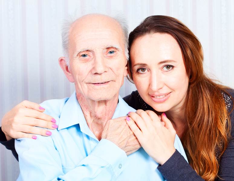 woman taking FMLA leave to care for grandfather 