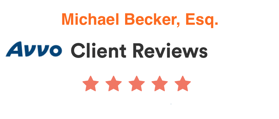 Avvo client reviews for Michael Becker