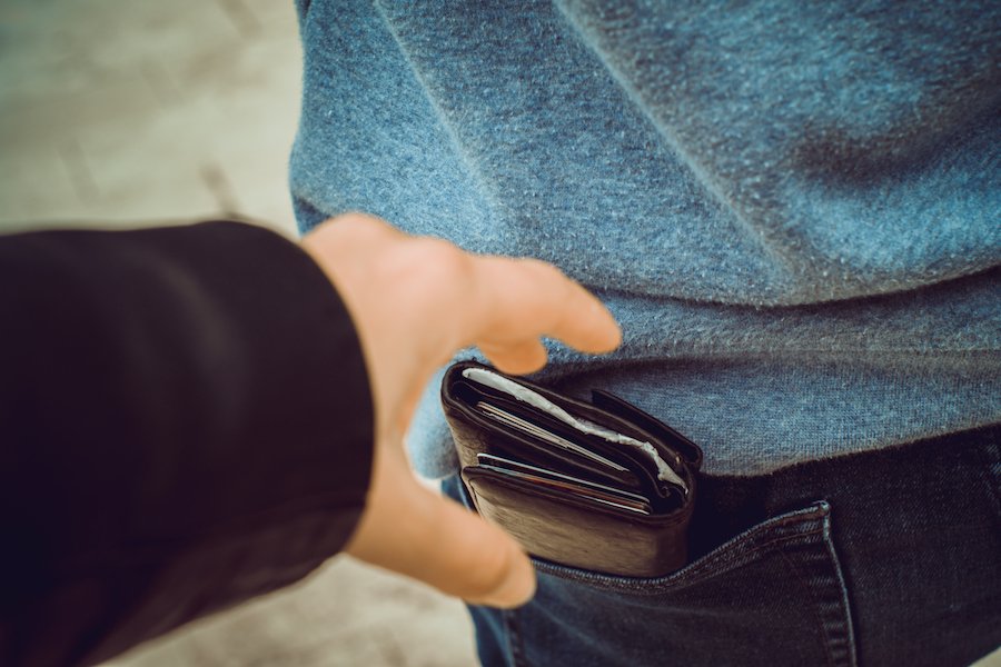 Pickpocketing in Las Vegas - What is the penalty if I get caught?