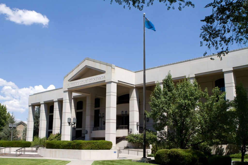 Nevada Supreme Court building in Carson City