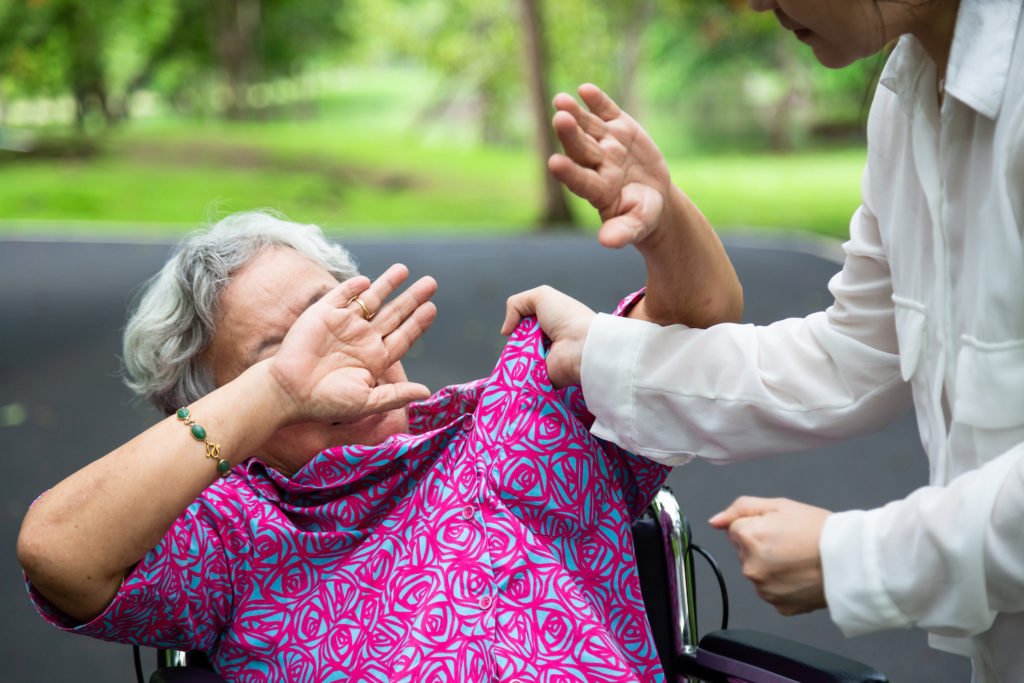 Nursing facility worker assaulting resident in violation of 18-6.5-103