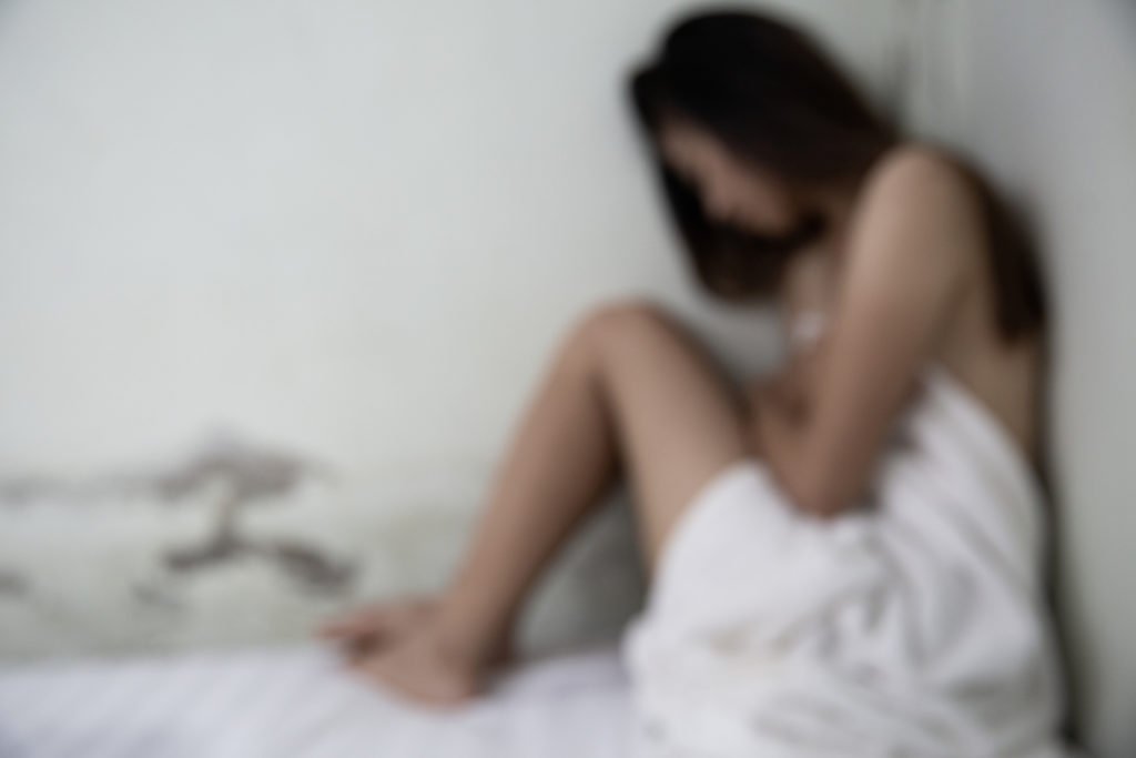 Victim of spousal rape.