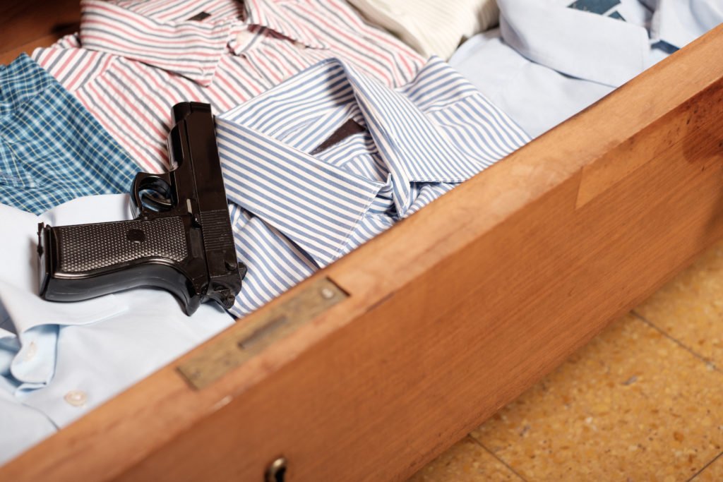 Revolver en cajón de vestidor