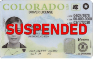 Suspended drivers license