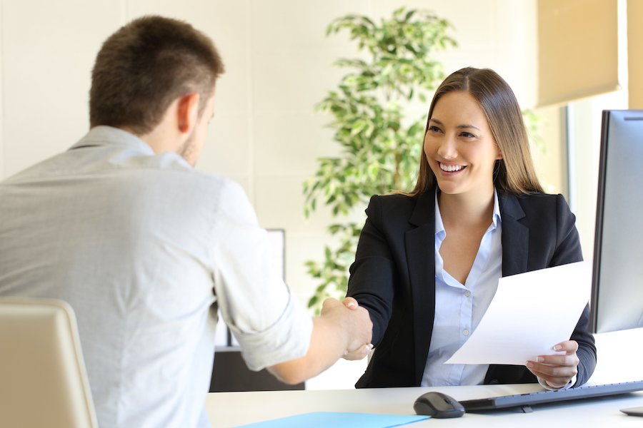Man seated for job interview - expungement of criminal records in Colorado can enhance one's employment opportunities