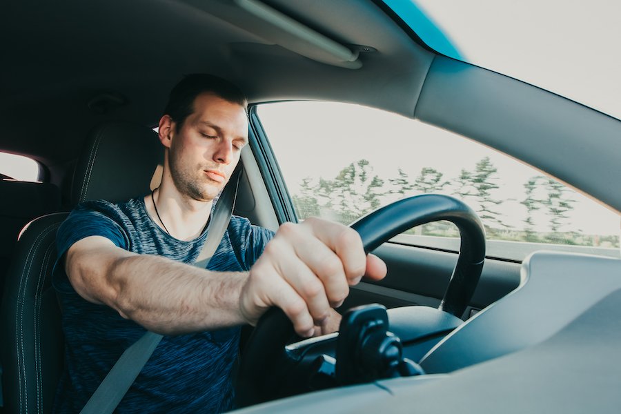 Man falling asleep behind the wheel - the Ambien defense can be asserted in some "sleep-driving" cases