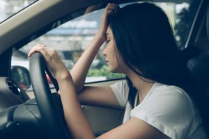 Driver upset during traffic stop