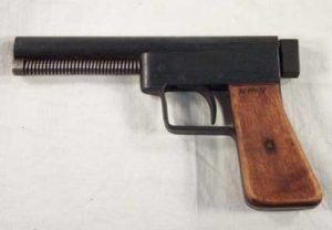 A zip gun, which is illegal in California under Penal Code 33600 PC