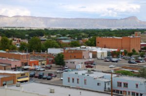 Imagen aérea de Grand Junction, Colorado