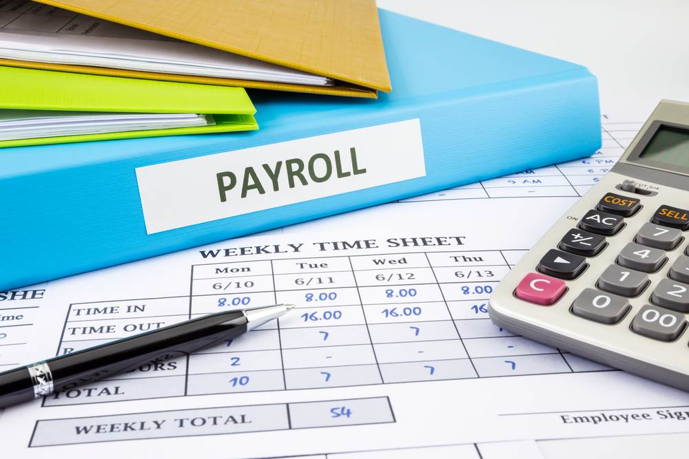 Payroll documents.