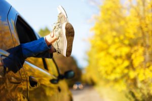 Persona durmiendo en el asiento trasero de un vehículo que no puede ser culpable de DUI