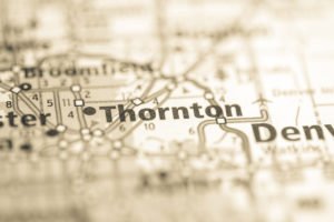 Map of Thornton, Colorado