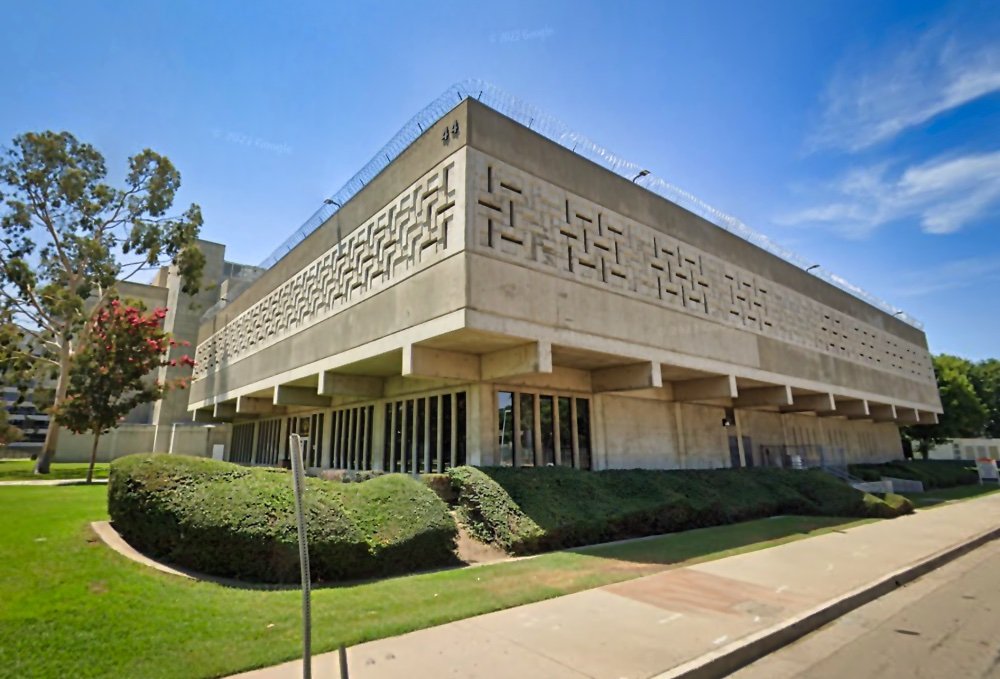 Exterior of the Orange County Central Jail.