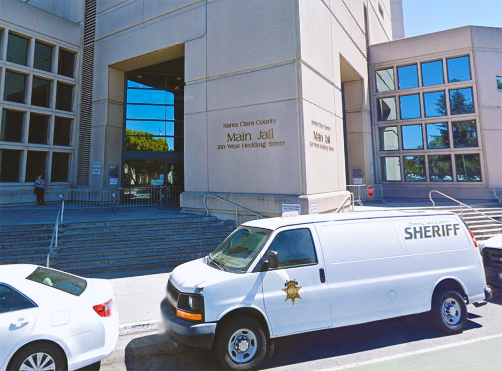 Exterior of Santa Clara County Jail.