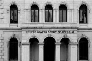 Fachada del tribunal de apelaciones federal