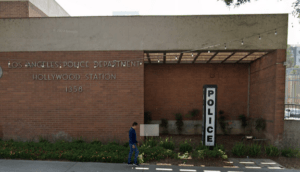 Exterior of Hollywood Jail