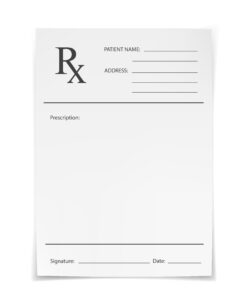RX doctor's pad