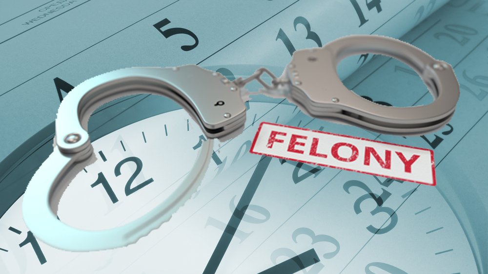 How long does the D.A. have to file felony charges in California?