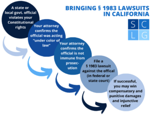 Section 1983 lawsuit flowchart